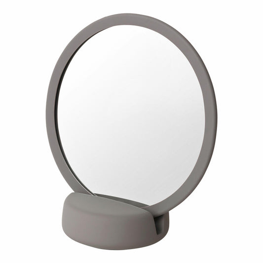 Blomus SONO cosmetic mirror, make-up mirror, bathroom mirror, ceramic, silicone, satellite, 69161