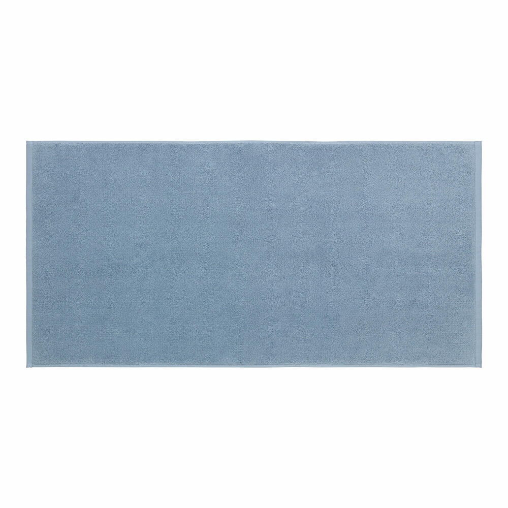 Blomus PIANA Badematte, Badezimmermatte, Bad Matte, Baumwolle, ashley blue, 100 x 50 cm, 69185