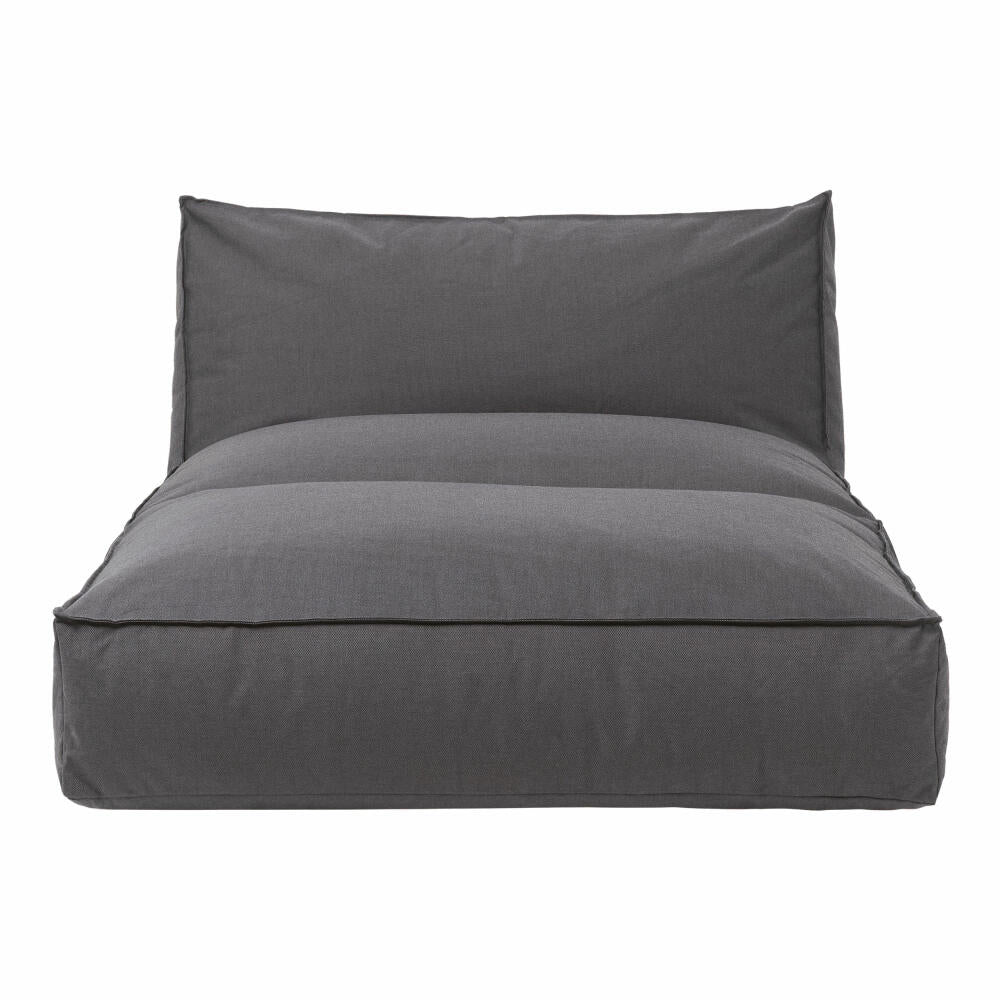 Blomus bed STAY coal, synthetic fiber, plastic, powder-coated steel, Dark Grey, 62007