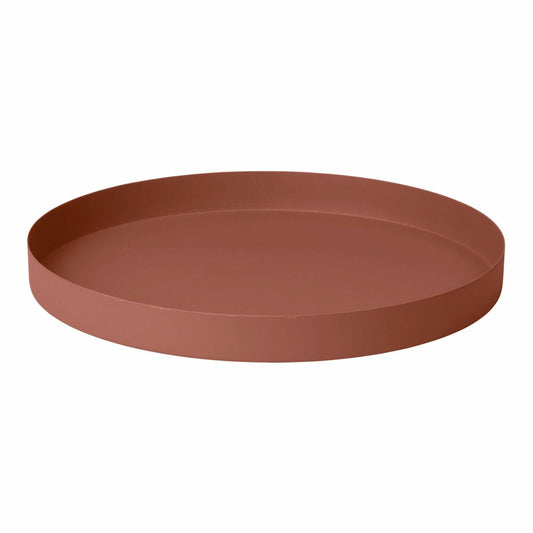 Blomus Ablageschale REO medium, Schälchen, Schale, pulverbeschichtet, Rustic Brown, 30.5 cm, 66049