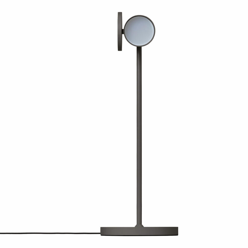 Blomus Schreibtischleuchte Stage S, Tischleuchte, Lampe, Aluminium matt pulverbeschichtet, Kunststoff, Warm Gray, 47 cm, 66182