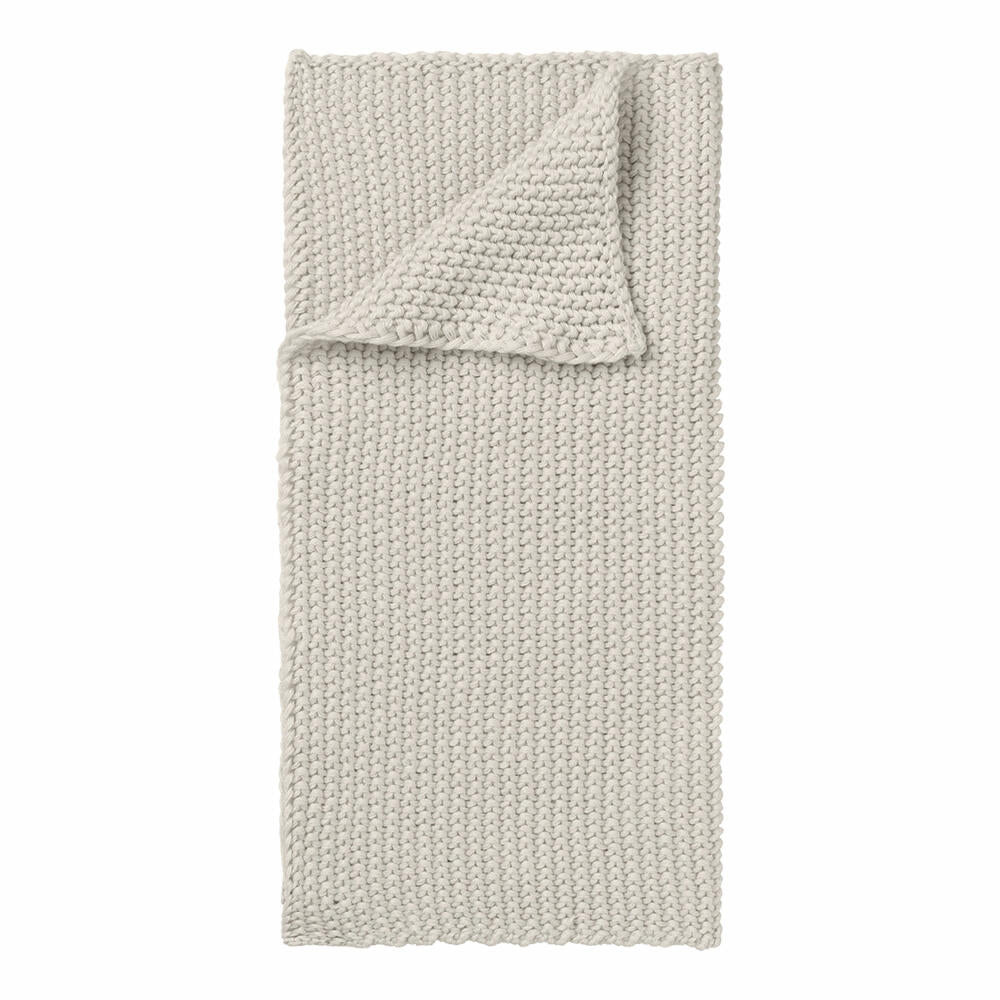 Blomus Küchenhandtuch Wipe Perla, Spültuch, Abtrockentuch, Baumwolle, Moonbeam, 32 x 55 cm, 64238