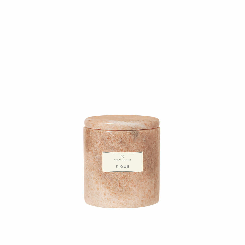 Blomus Frable scented candle, marble scented candle, candle, marble, Indian Tan, 8 cm, 66321
