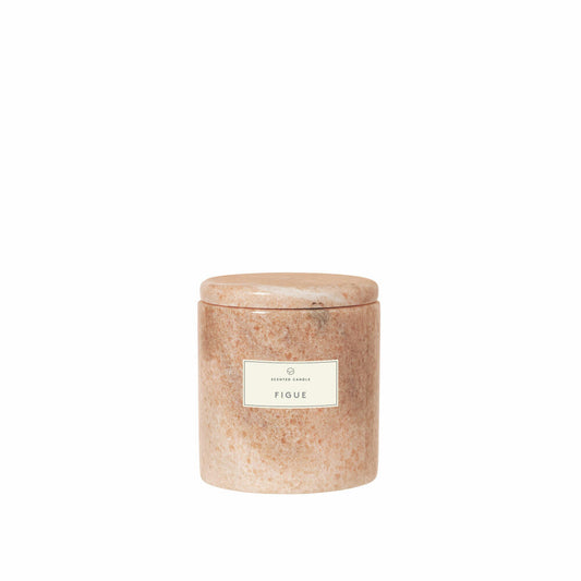 Blomus Frable scented candle, marble scented candle, candle, marble, Indian Tan, 8 cm, 66321