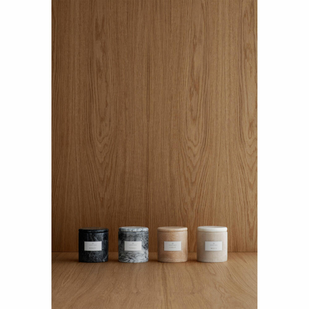 Blomus Frable scented candle, marble scented candle, candle, marble, Indian Tan, 8 cm, 66321