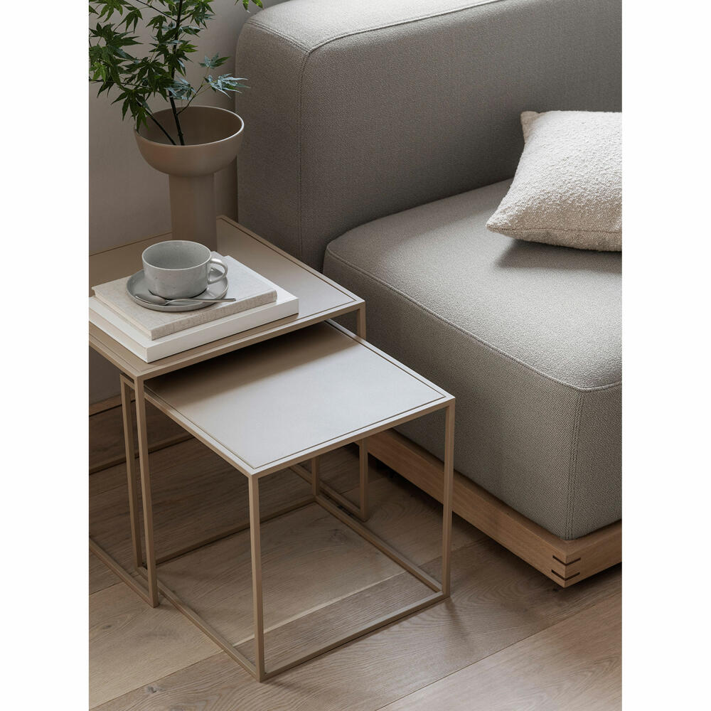 Blomus Teetassen 2er-Set Sablo, Teebecher, Steingut, Cloud, 250 ml, 64158