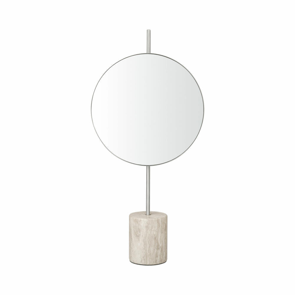 Blomus Marble Cosmetic Mirror Lamura Mourning Dove, Makeup Mirror, Marble, 66337