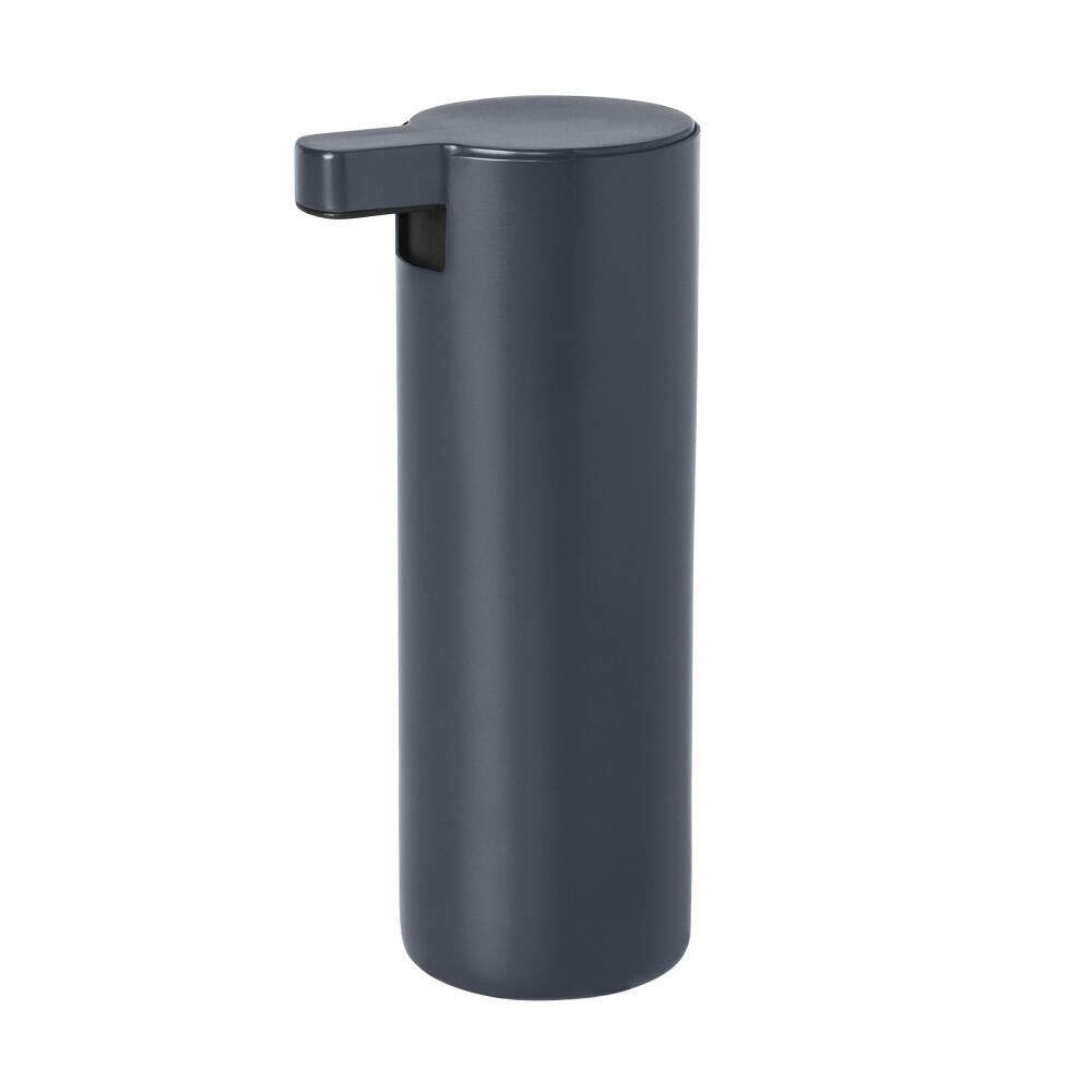 Blomus Seifenspender Modo Magnet, Stahl titanbeschichtet, Gummi, Kunststoff, 165 ml, 66359