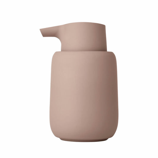 Blomus soap dispenser Sono Misty Rose, ceramic, silicone, plastic, 250 ml, 66369