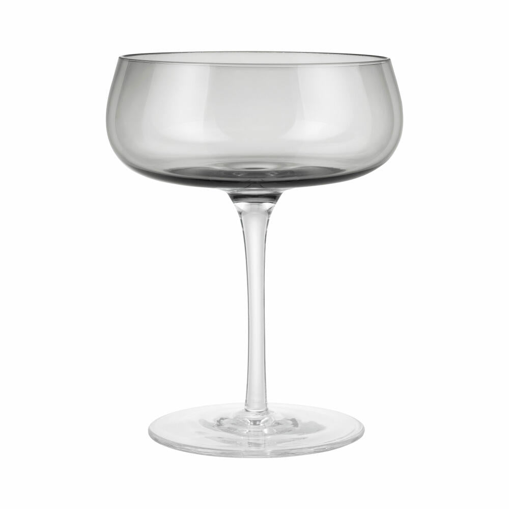 Blomus champagne bowls set of 2 Belo Smoke, champagne glasses, glass, 200 ml, 64278
