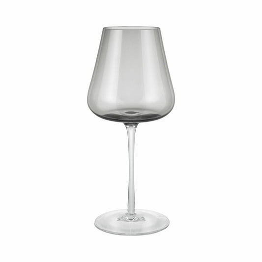 Blomus white wine glasses set of 2 Belo Smoke, wine glasses, glass, 400 ml, 64280