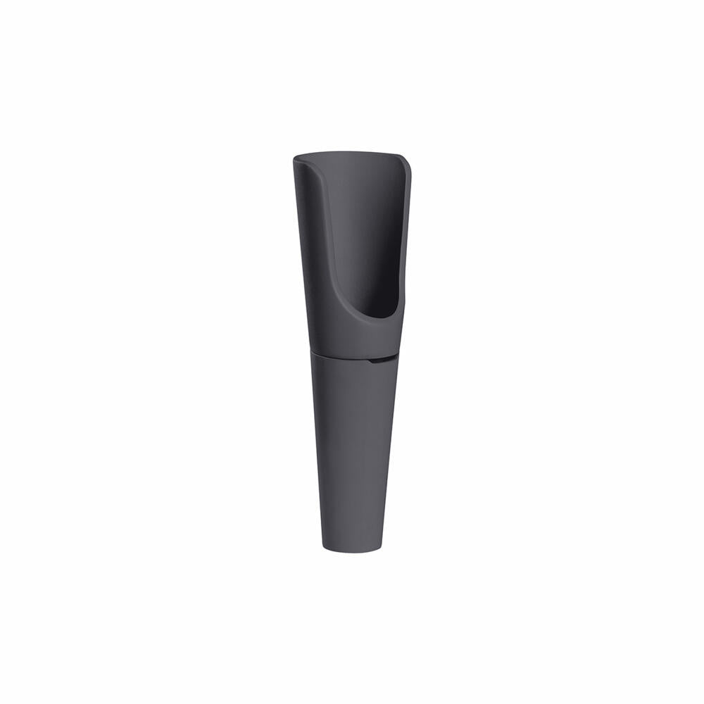 Blomus decanter pourer Ilo, for red and white wine, suitable for all bottles, stainless steel / silicone, magnet, 64259