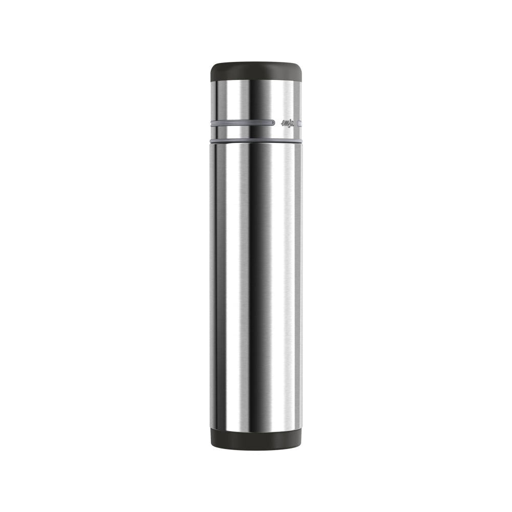 Emsa Mobility insulated bottle, black-anthracite, 0.5 L, teapot, coffee pot, 509237