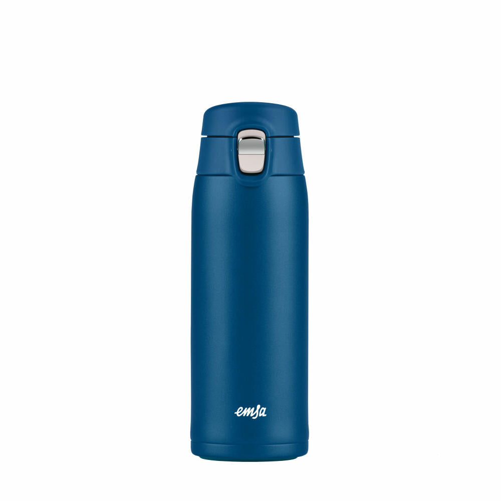 EMSA Travel Mug Light insulated mug, iso mug, iso mug, thermo mug, stainless steel, blue, 0.4 L, N21509