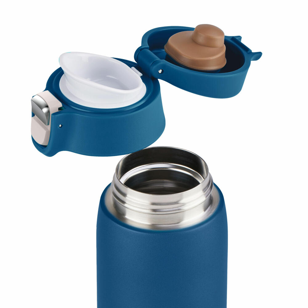 EMSA Travel Mug Light insulated mug, iso mug, iso mug, thermo mug, stainless steel, blue, 0.4 L, N21509