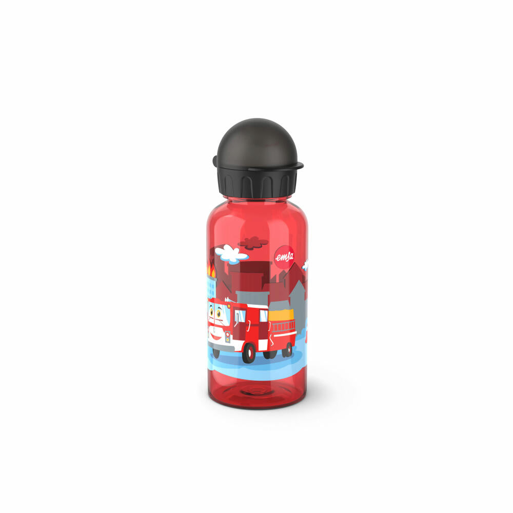 EMSA Kids Tritan Drinking Bottle Fire Brigade, Water Bottle, Bottle, Children, Plastic, 0.4 L, N30512