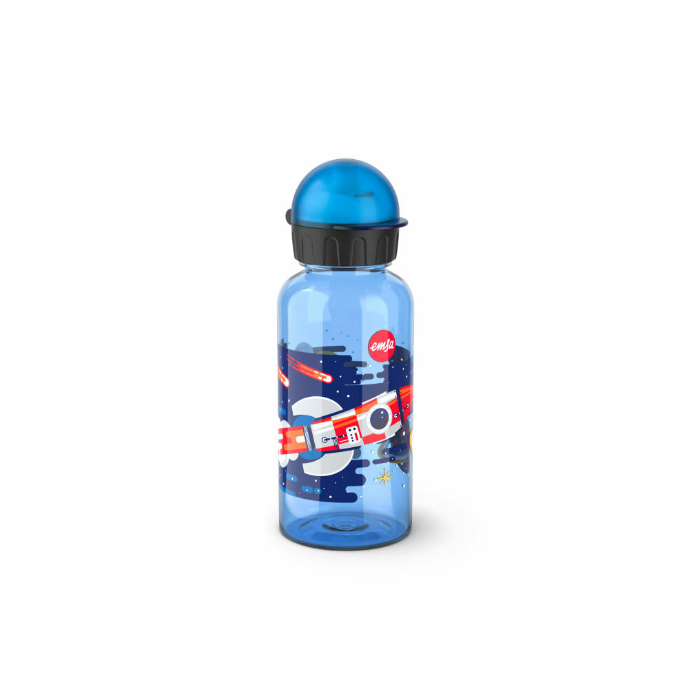 EMSA Kids Tritan Drinking Bottle Space, Water Bottle, Bottle, Children, Plastic, 0.4 L, N30513