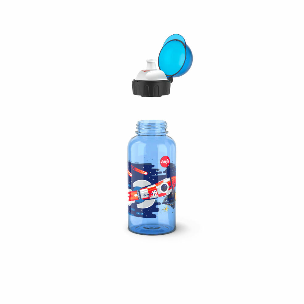 EMSA Kids Tritan Drinking Bottle Space, Water Bottle, Bottle, Children, Plastic, 0.4 L, N30513