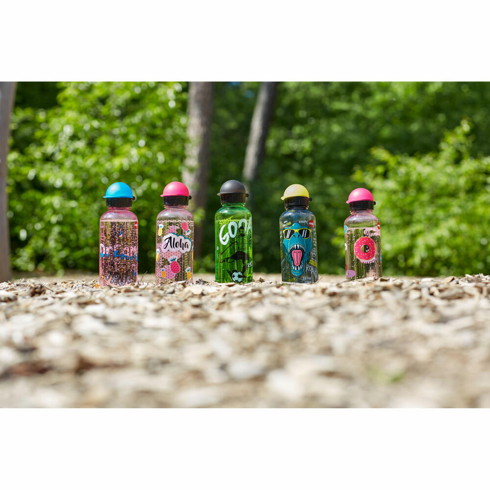 EMSA Teens Tritan Trinkflasche Torschütze, Wasserflasche, Flasche, Kinder, Kunststoff, 0.6 L, N30605