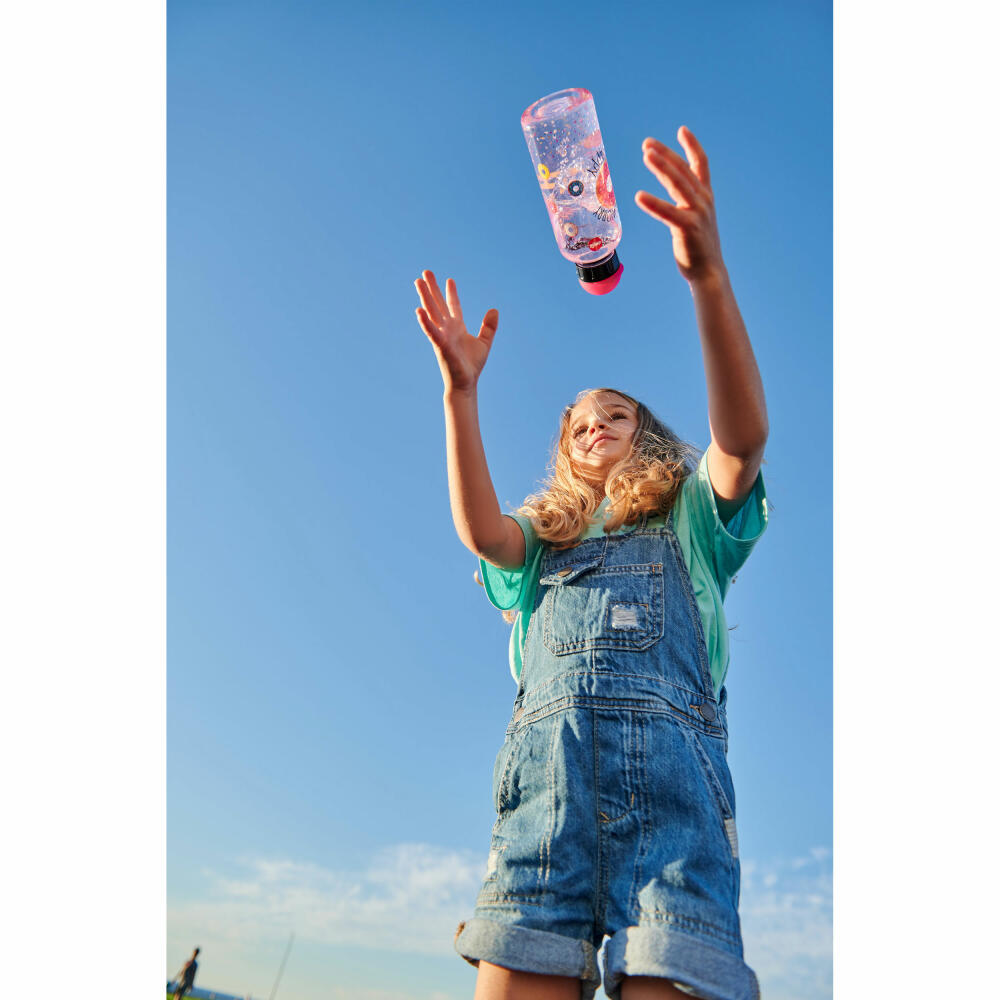 EMSA Teens Tritan Trinkflasche Donut, Wasserflasche, Flasche, Kinder, Kunststoff, 0.6 L, N30607