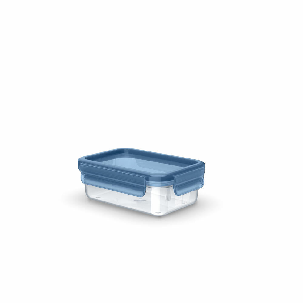 Emsa Frischhaltedose Clip & Close Eco, PP-Kunststoff, TPE, Blau, Transparent, 0.55 L, N11712