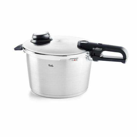 Fissler Vitavit Premium Schnellkochtopf 26 cm, 8 L, mit gelochtem Einsatz, 622-812-08-070