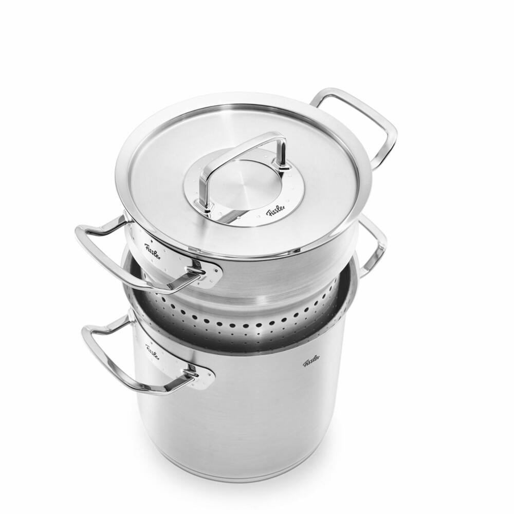 Fissler Original-Profi Collection Multistar Topf mit Einsatz, Edelstahl 18/10, 20 cm, 084-108-20-000