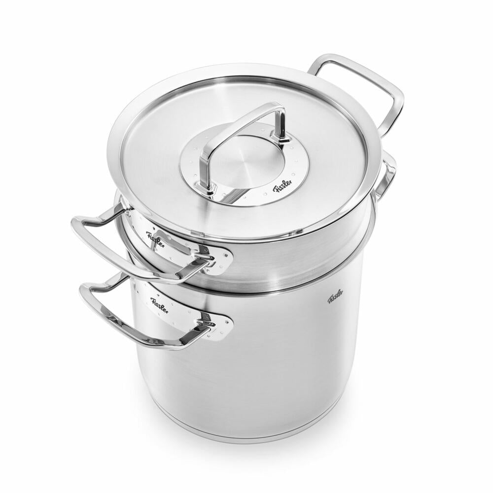 Fissler Original-Profi Collection Multistar Topf mit Einsatz, Edelstahl 18/10, 20 cm, 084-108-20-000