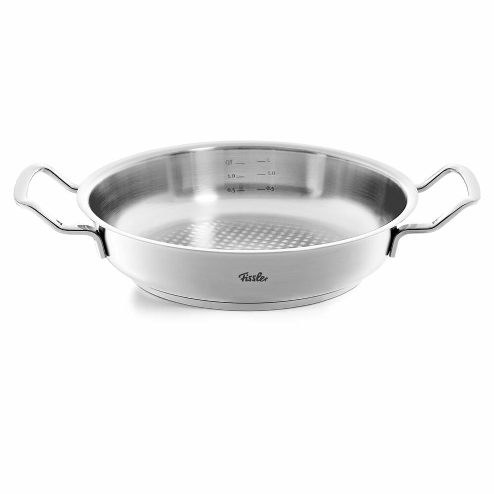 Fissler Original-Profi Collection Servierpfanne Novogrill, Edelstahl 18/10, 24 cm, 084-388-24-100