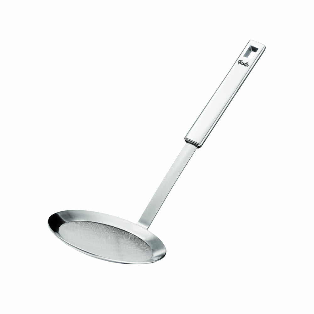 Fissler Schaumlöffel mit Sieb Original-Profi Collection, Edelstahl 18/10, Silbern, 33.5 cm, 084-008-15-000