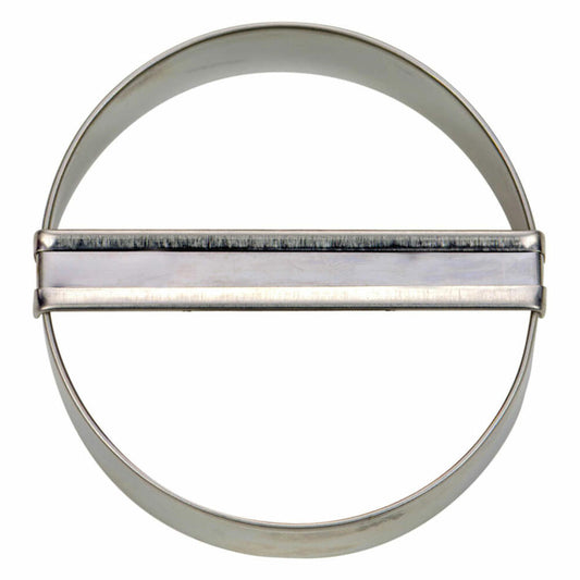 Städter Cookie Cutter Ring Smooth, Cookie Cutter, Cookie Mold, Biscuit, Cookies, Stainless Steel, Ø 6 cm, 953230