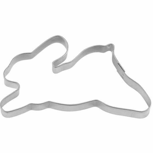 Städter Ausstecher Hase Mini, Ausstechform, Plätzchenform, Keks, Plätzchen, Weißblech, 6 cm, 955272