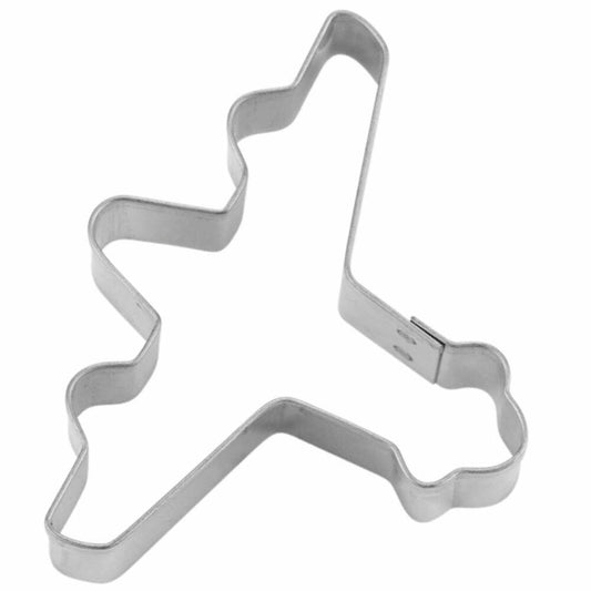 Städter Ausstecher Flugzeug Mini, Ausstechform, Plätzchenform, Keks, Plätzchen, Weißblech, 5 cm, 955456