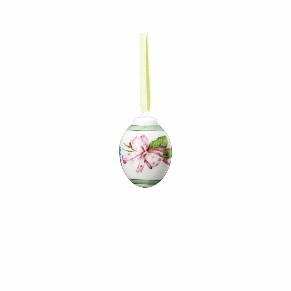Hutschenreuther Deko-Mini-Ei Frühlingswiese - Kornblume, Porzellan, Mehrfarbig, 5.2 cm, 02254-723590-27956