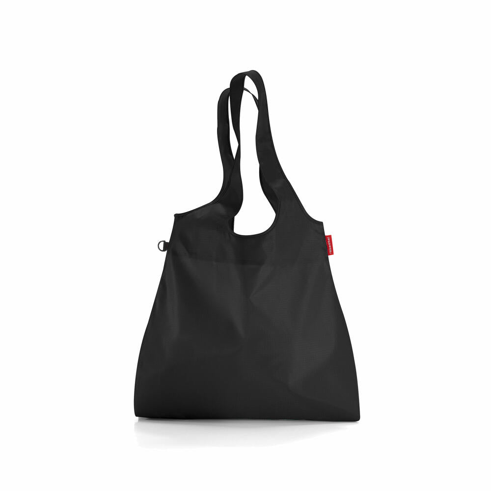 reisenthel mini maxi shopper L, Einkaufstasche, Schultertasche, Tragetasche, Einkaufsbeutel, 22 l, black, AX7003