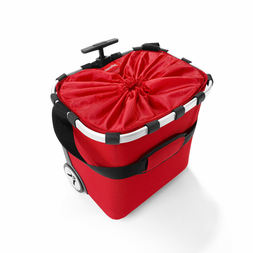 reisenthel carrycruiser, einkaufskorb mit rollen, trolley, einkaufswagen, red / rot, OE3004