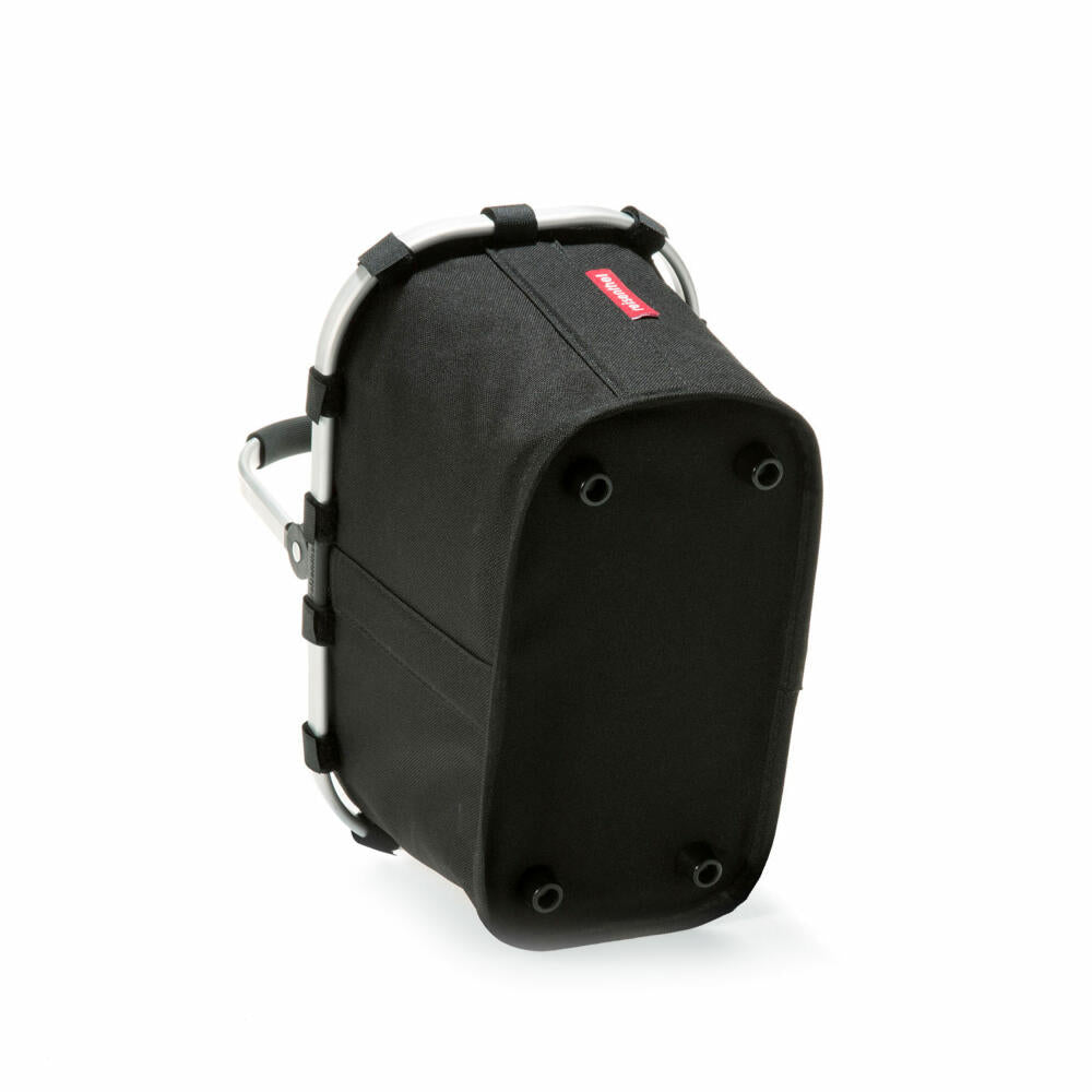 reisenthel carrybag xs, shopping basket, bag, basket for shopping, small, black / black, BN7003