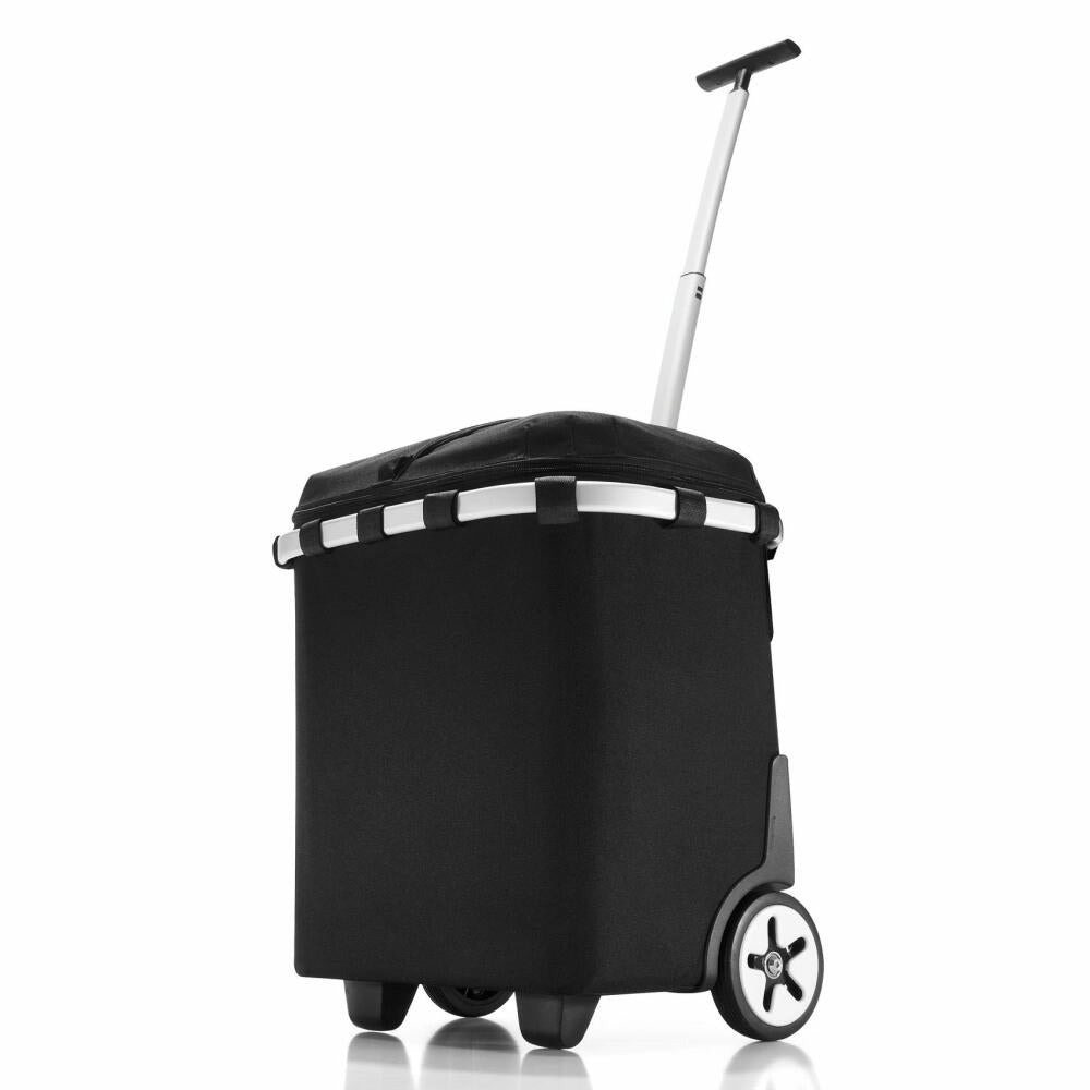 reisenthel carrycruiser iso, shopping basket with wheels, trolley, shopping cart, insulated, black / black, OJ7003