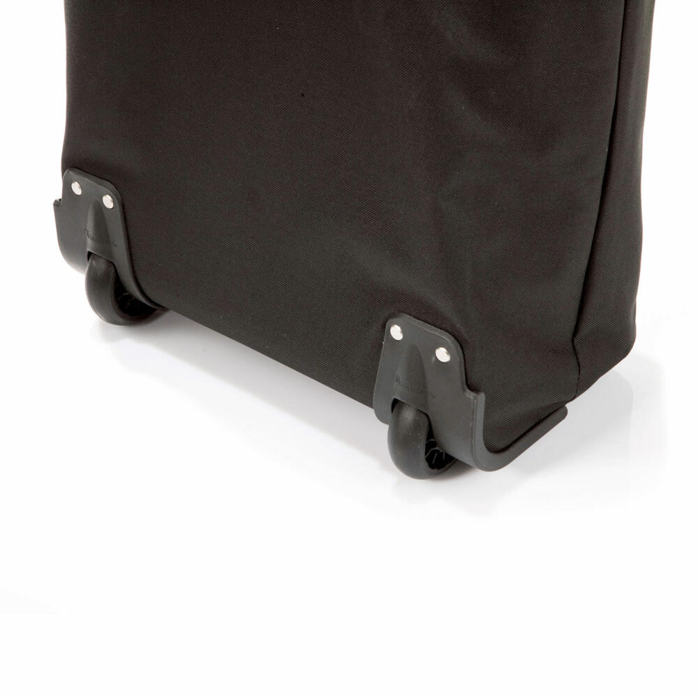 reisenthel trolley m, einkaufstasche, einkaufswagen auf rollen, black / schwarz, NT7003