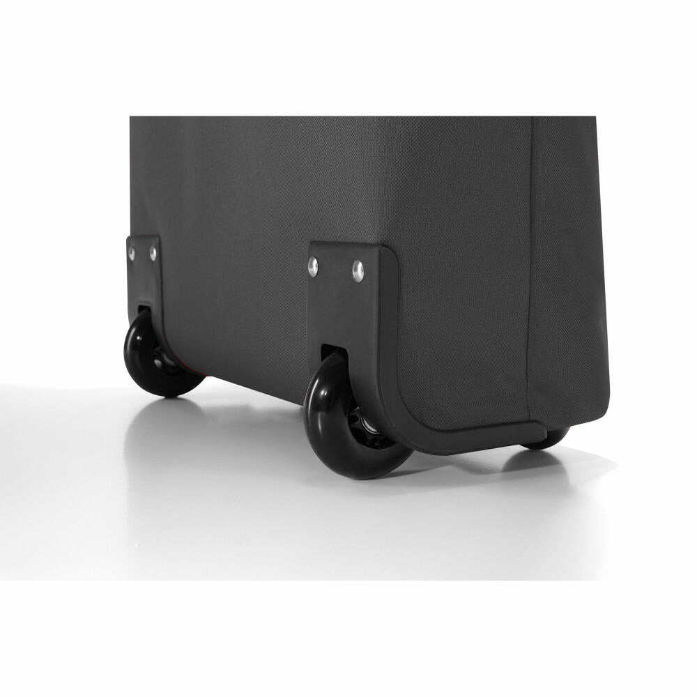 reisenthel trolley m, einkaufstasche, einkaufswagen auf rollen, black / schwarz, NT7003