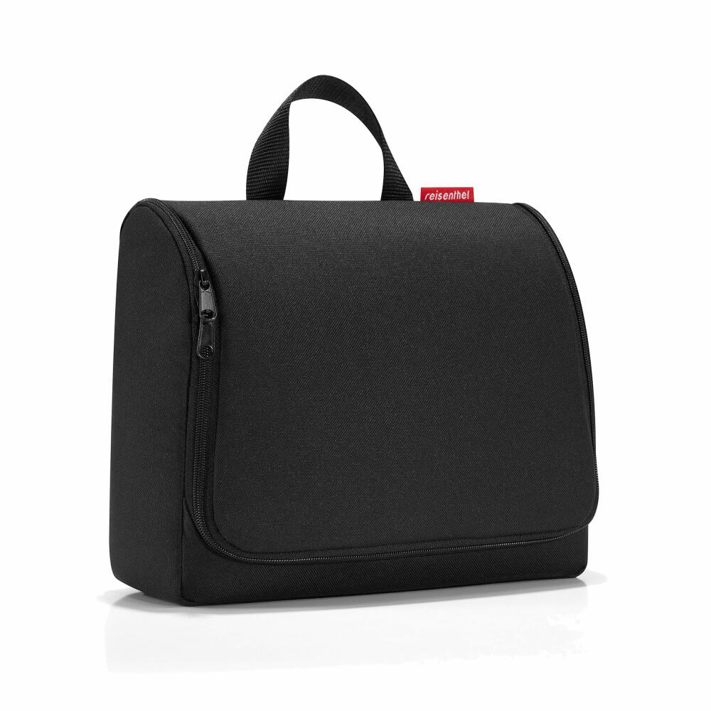 reisenthel toiletbag xl, toiletry bag, cosmetic bag, wash bag, make-up bag, black, WO7003