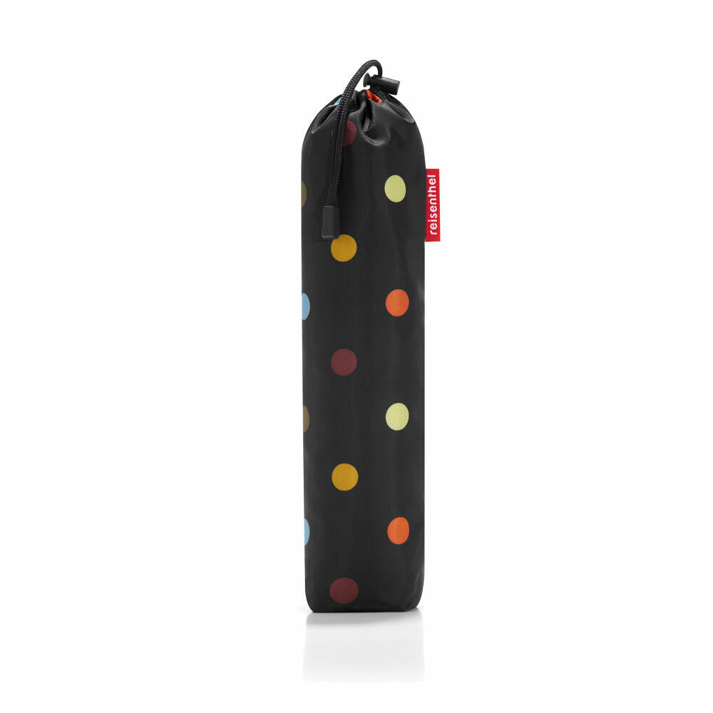 reisenthel easyshoppingbag, tasche für einkaufswagen, einkaufstasche, dots / schwarz mit bunten punkten, UJ7009