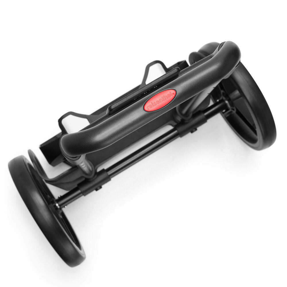 reisenthel citycruiser rack, Gestell für Einkaufstrolley, Einkaufwagen, Trolley, Black, DE7003