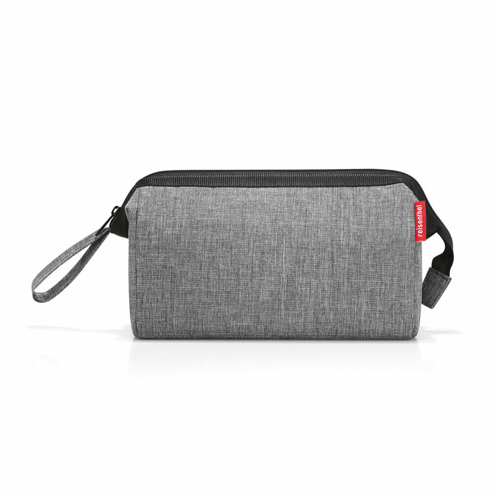 reisenthel travelcosmetic, toiletry bag, bag, toiletry bag, cosmetic bag, polyester fabric, Twist Silver, 4 L, WC7052