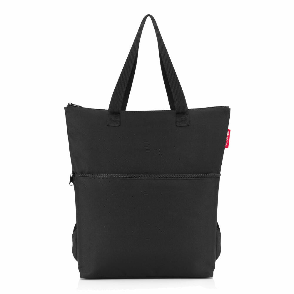reisenthel cooler-backpack, thermal carrying bag, thermal bag, cool bag, backpack, insulated bag, polyester fabric, black, 18 L, LJ7003