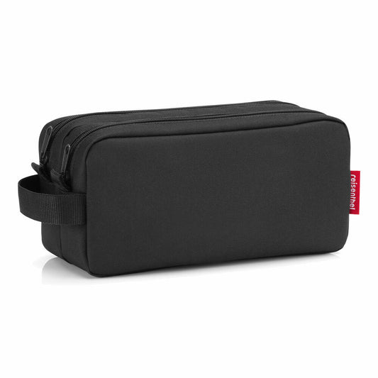 reisenthel duocase, cosmetic bag, organizer, pencil case, make-up bag, bag, polyester fabric, black, 3 L, WA7003