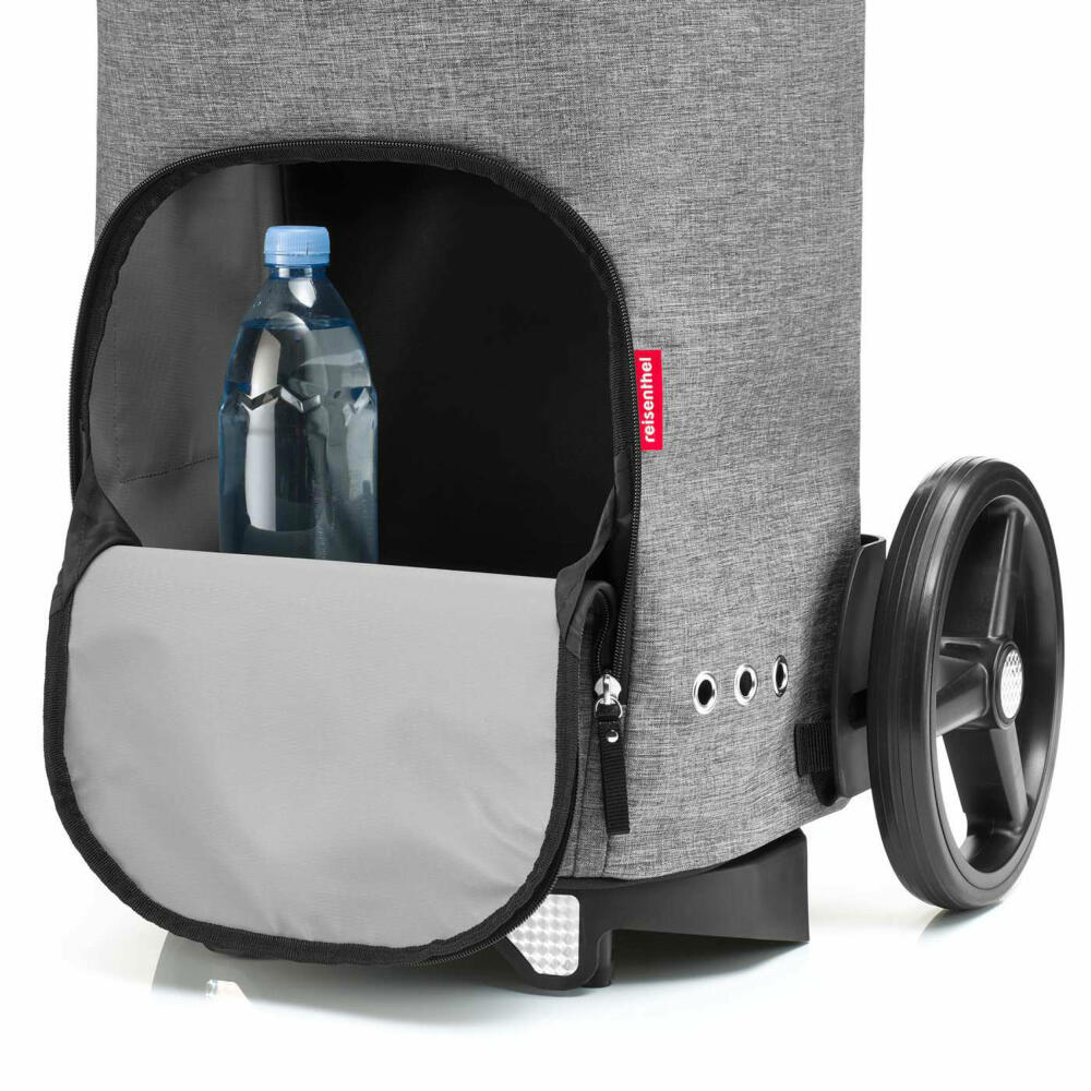 reisenthel citycruiser bag, Einkaufstasche für citycruiser rack, Tasche, Twist Silver, 45 L, DF7052