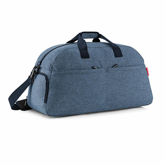 reisenthel overnighter plus, travel bag, shoulder bag, carry bag, travel bag, Twist Blue, 50 L, DM4027