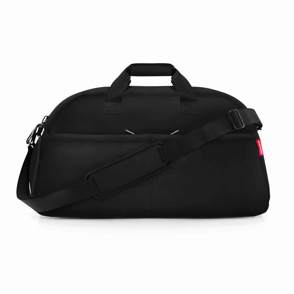 reisenthel overnighter plus, Reisetasche, Schultertasche, Tragetasche, Reise Tasche, Black, 50 L, DM7003