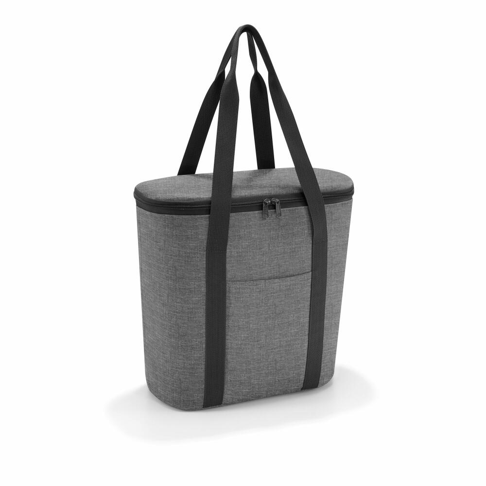 reisenthel thermoshopper, Isotasche, isolierte Tasche, Thermo Shopper, Einkaufstasche, Twist Silver, 15 L, OV7052
